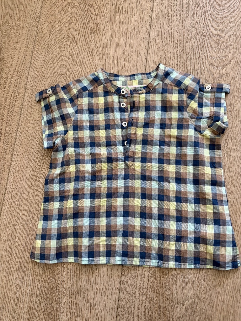 Bonpoint checkered shirt